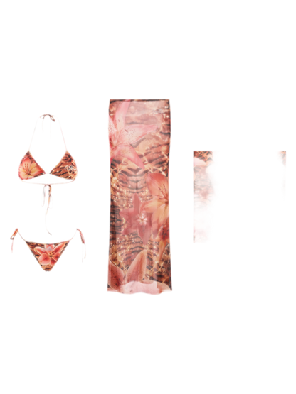 Original Tiger Print Bikini Set