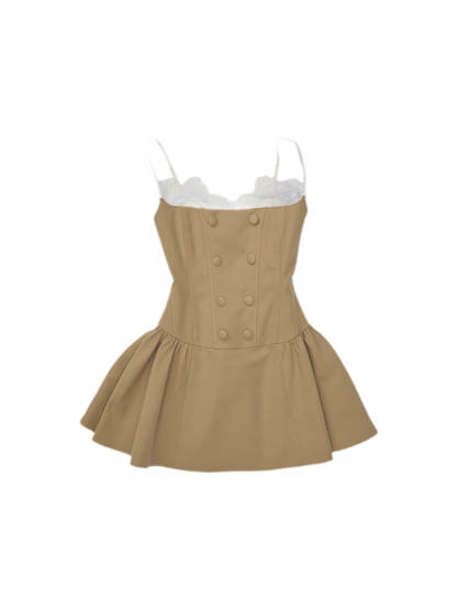 Lace Boned Cami Dress