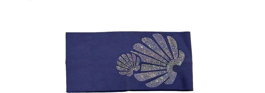 Rhinestone Cotton Headband