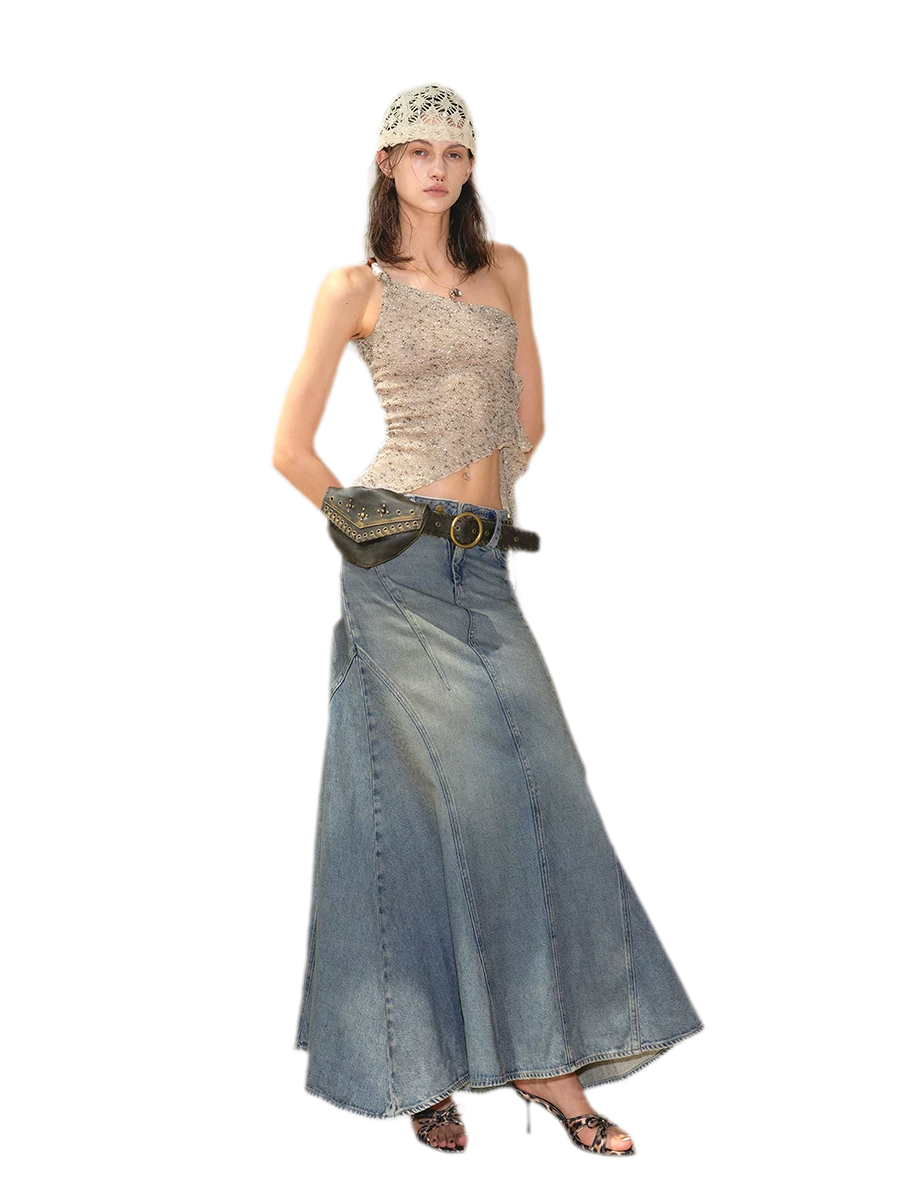 Beaded Asymmetrical Tank