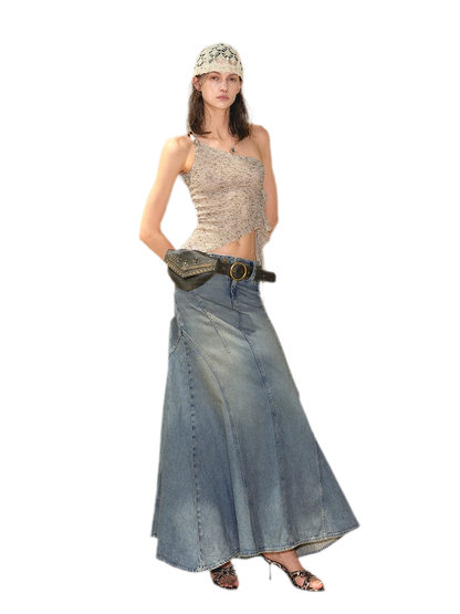 Beaded Asymmetrical Tank