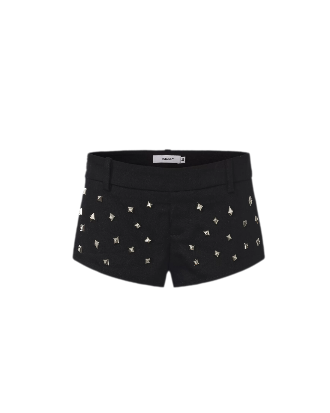 24ANS Studded Punk Hot Shorts – Shorts
