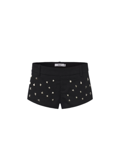 Studded Punk Hot Shorts
