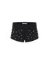 24ANS Studded Punk Hot Shorts – Shorts
