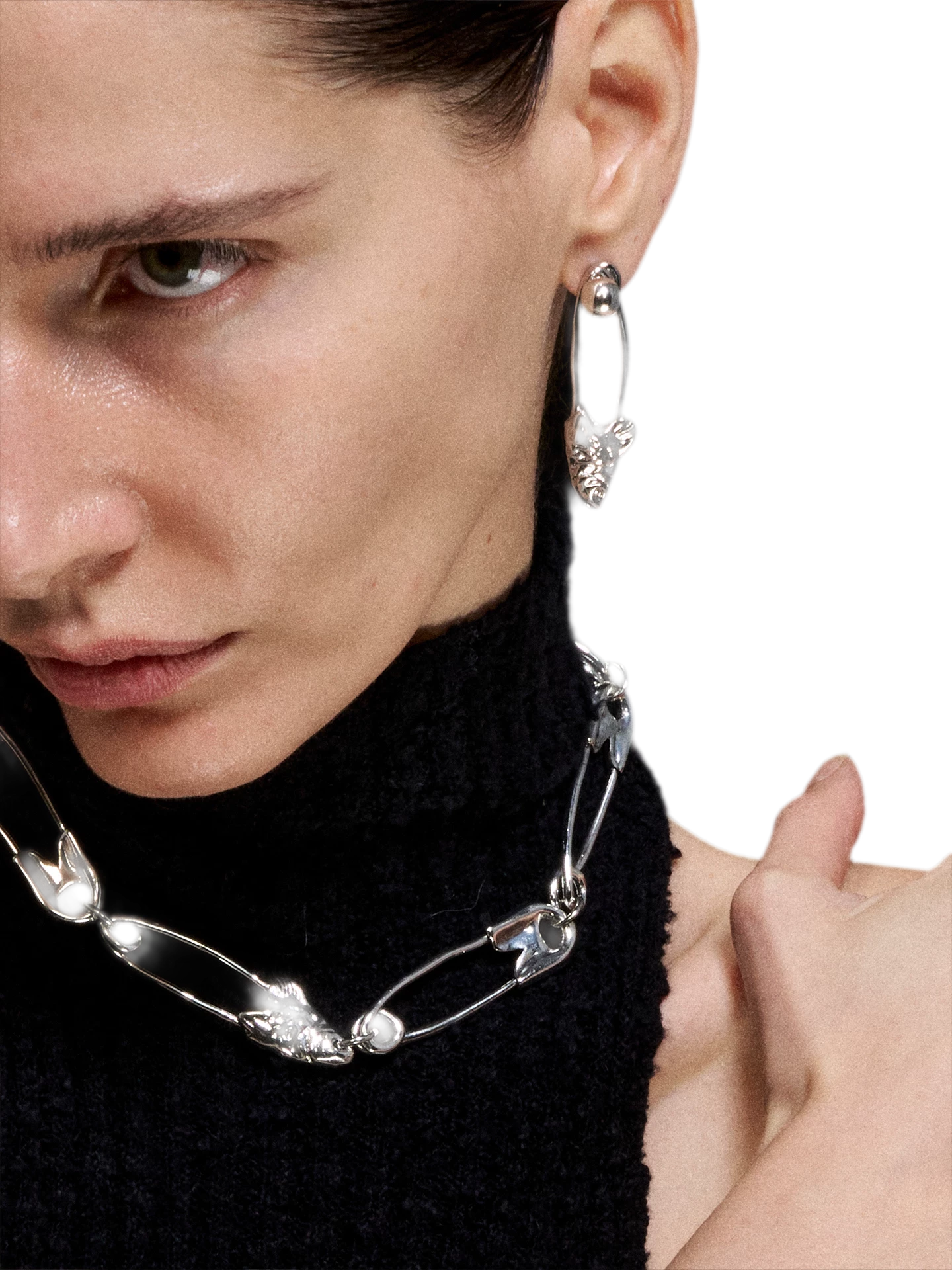 Punk Fishbone Earrings