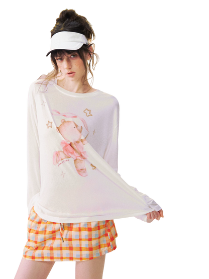 Ballet Bear Long &amp; Short Sleeve T-Shirts