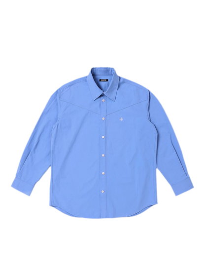 Cross Badge Work Shirt