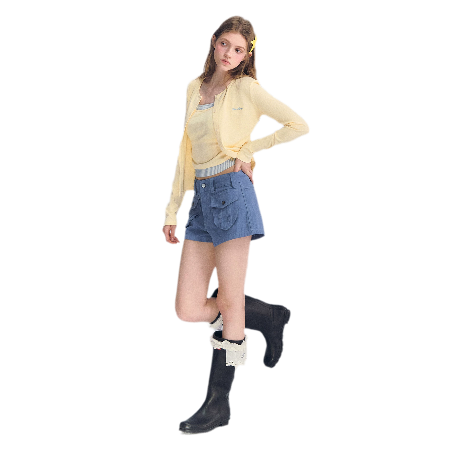 Low-Waist Cargo Shorts