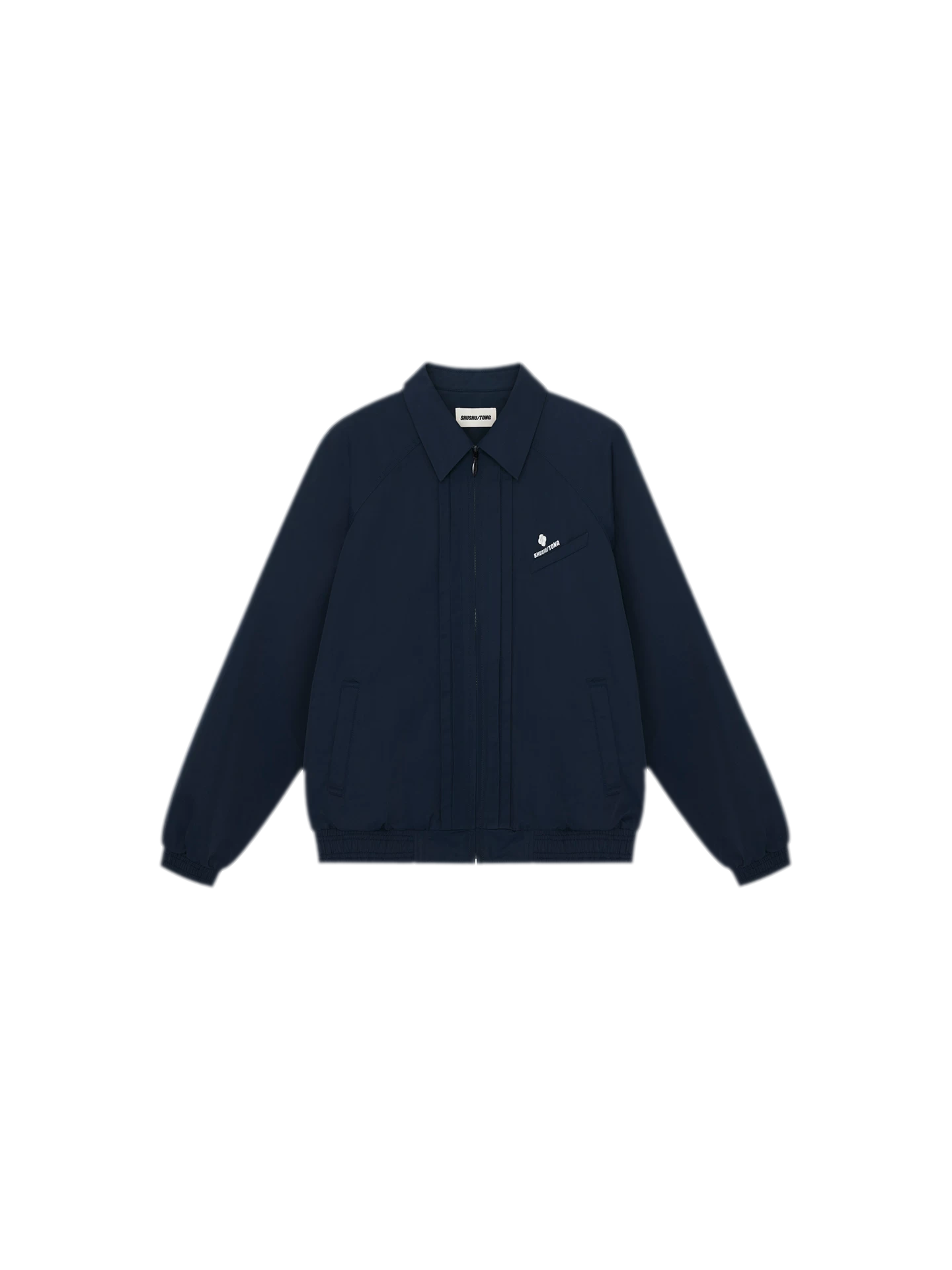Pointed Collar Track Jacket