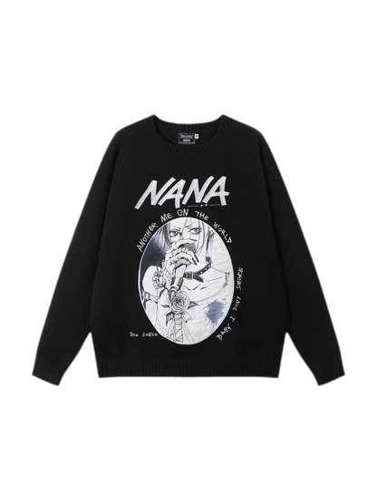 DSM X NANA Appliqué Crewneck Sweater