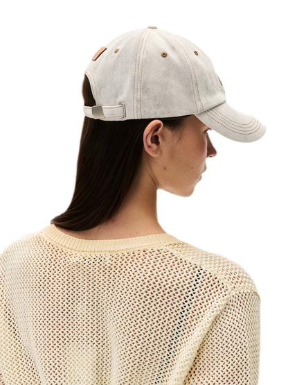 Washed Denim Baseball Cap