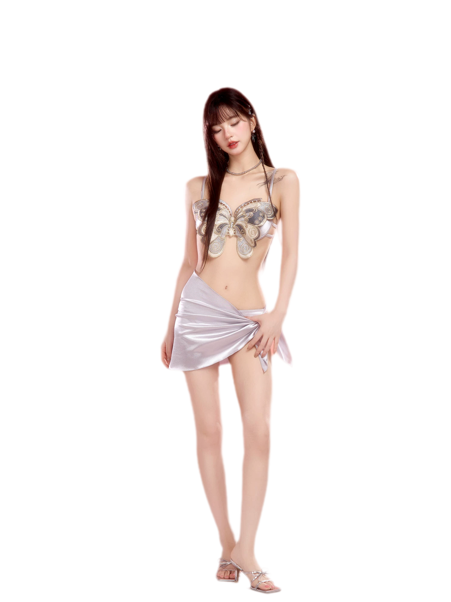 Butterfly Underwire Bikini Set