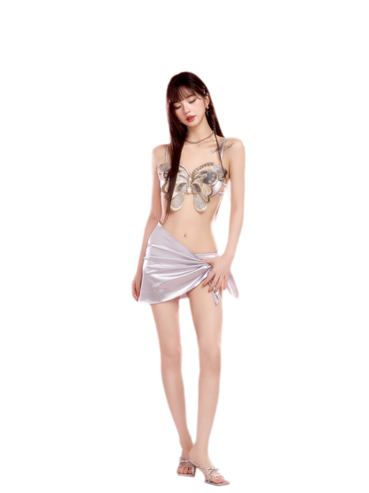 Butterfly Underwire Bikini Set
