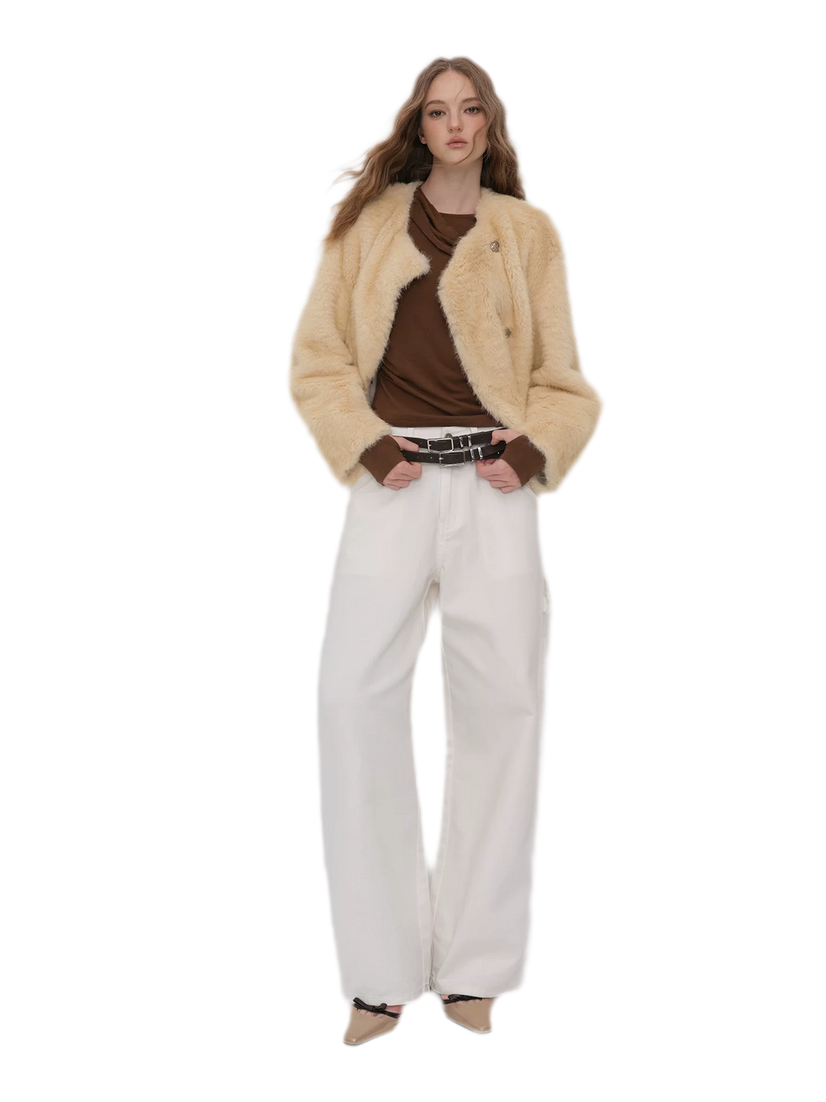 High-Density Faux Fur Jacket