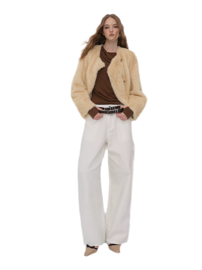 High-Density Faux Fur Jacket