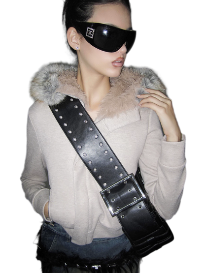Hooded Plush Zip Set