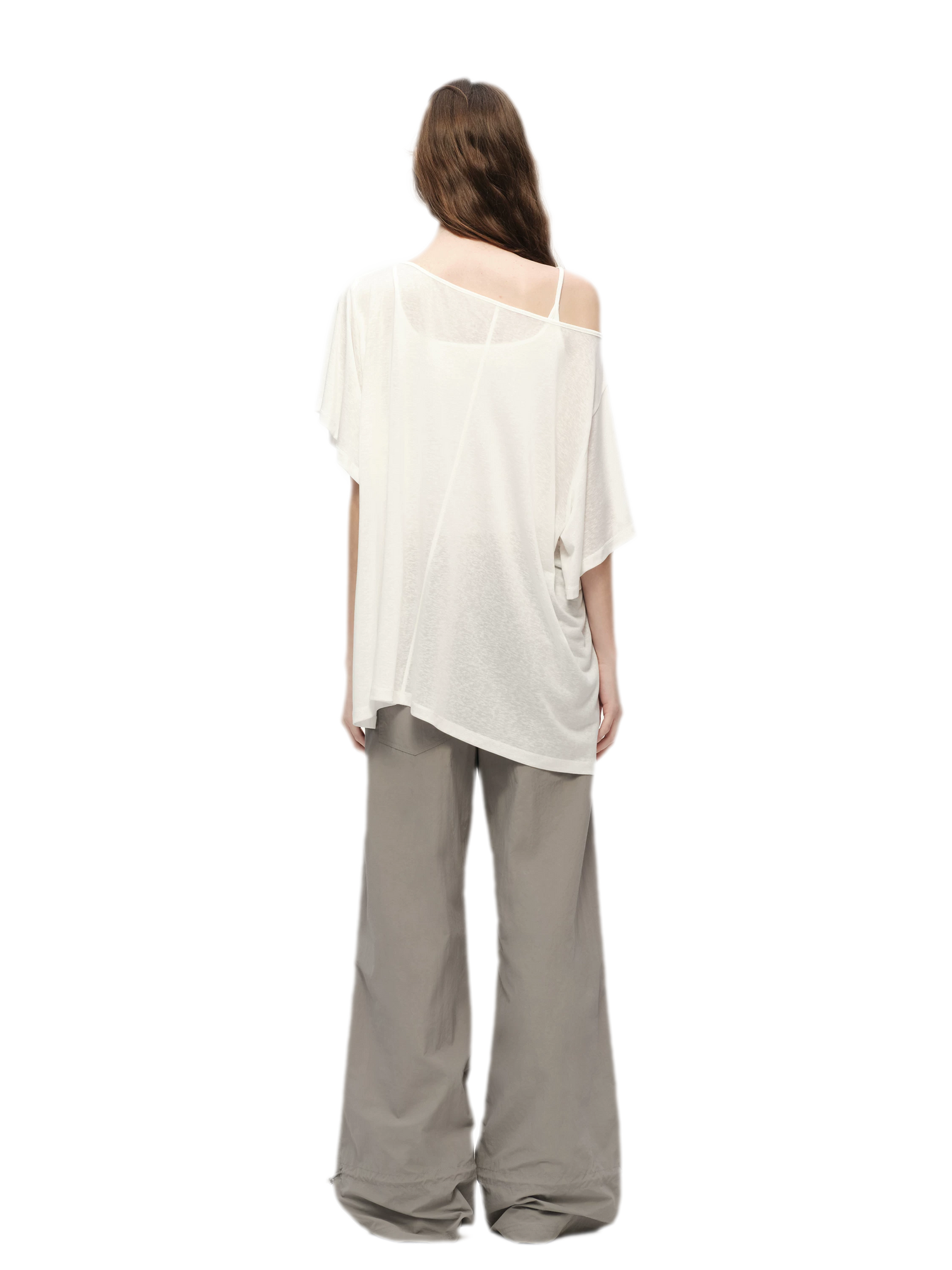 Lyocell Off Shoulder Tee