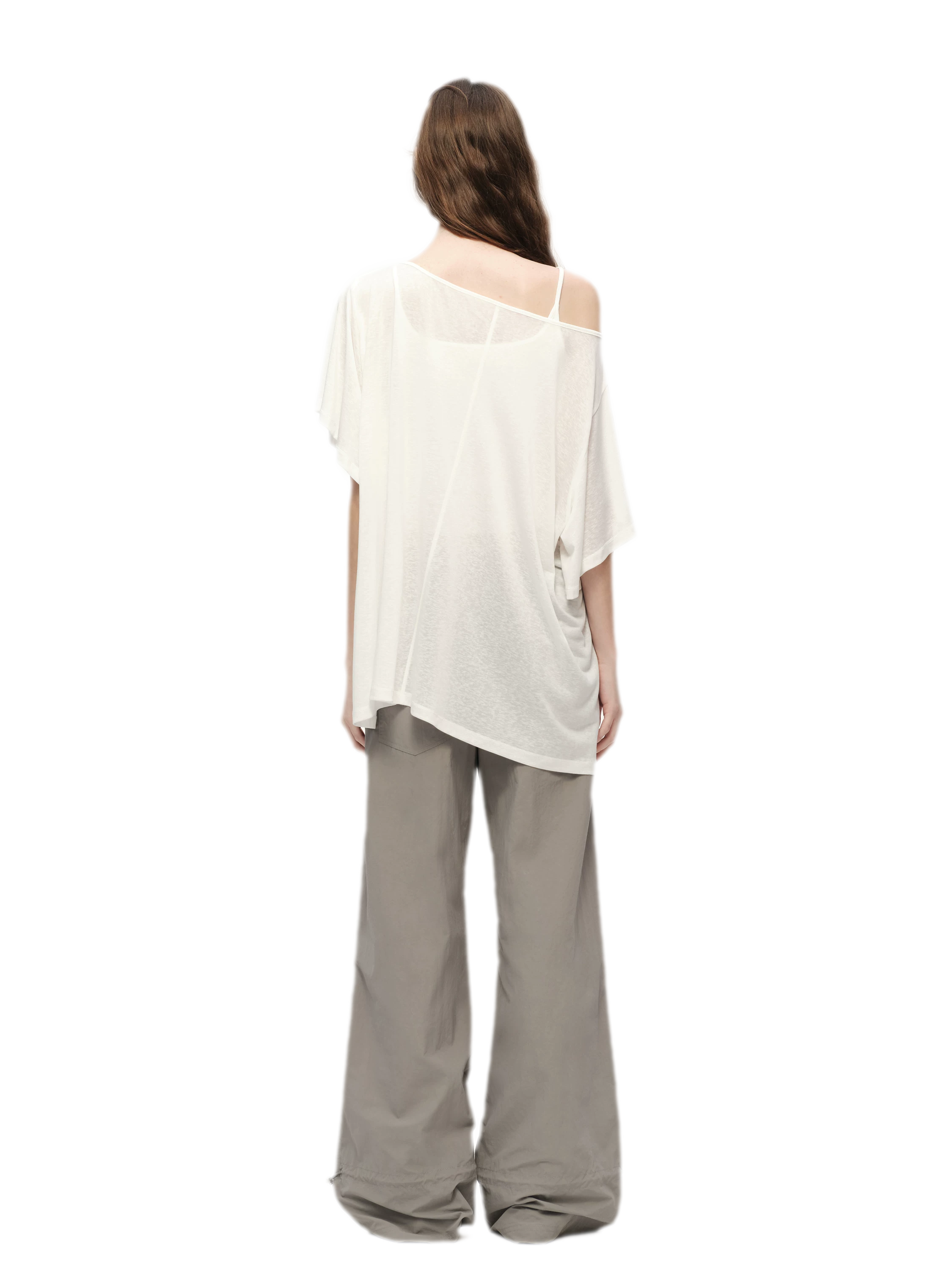 Lyocell Off Shoulder Tee