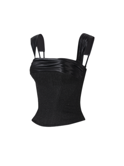 Galaxy Rhinestone Corset Top