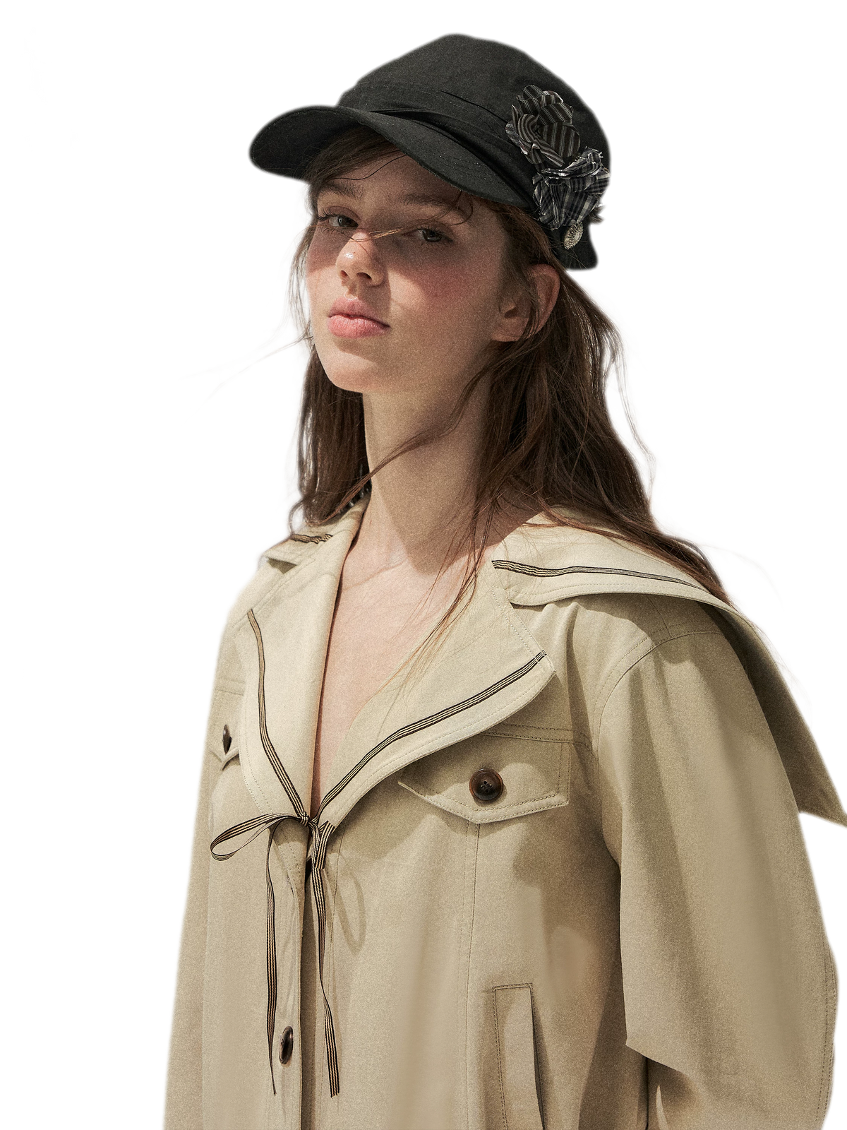 Handmade Floral Riding Hat