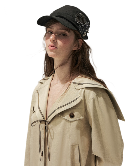 Handmade Floral Riding Hat