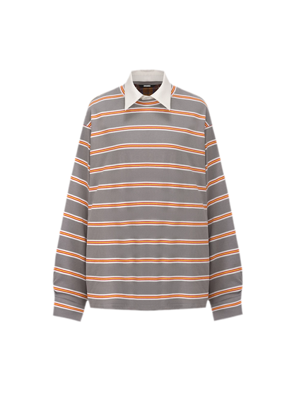 Contrasting Plaid Panel T-Shirt