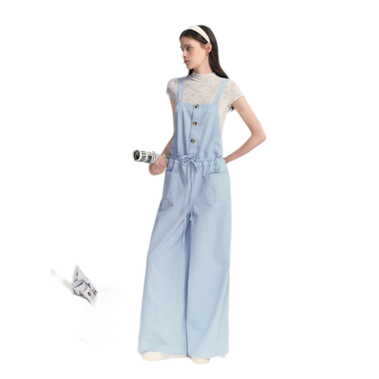Drawstring Jumpsuit