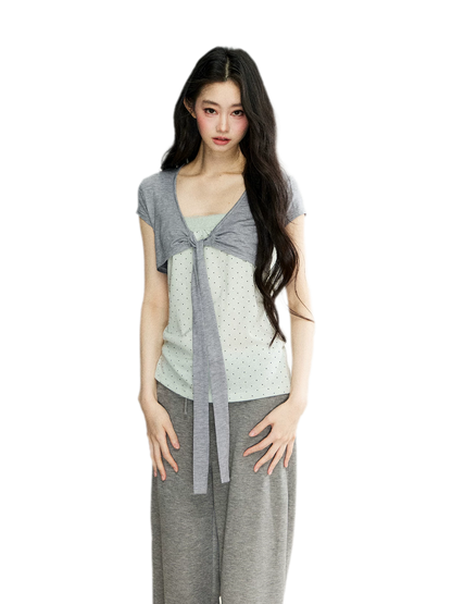 Polka Dot Knit Set