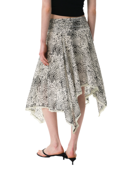 Zebra Lace Skirt