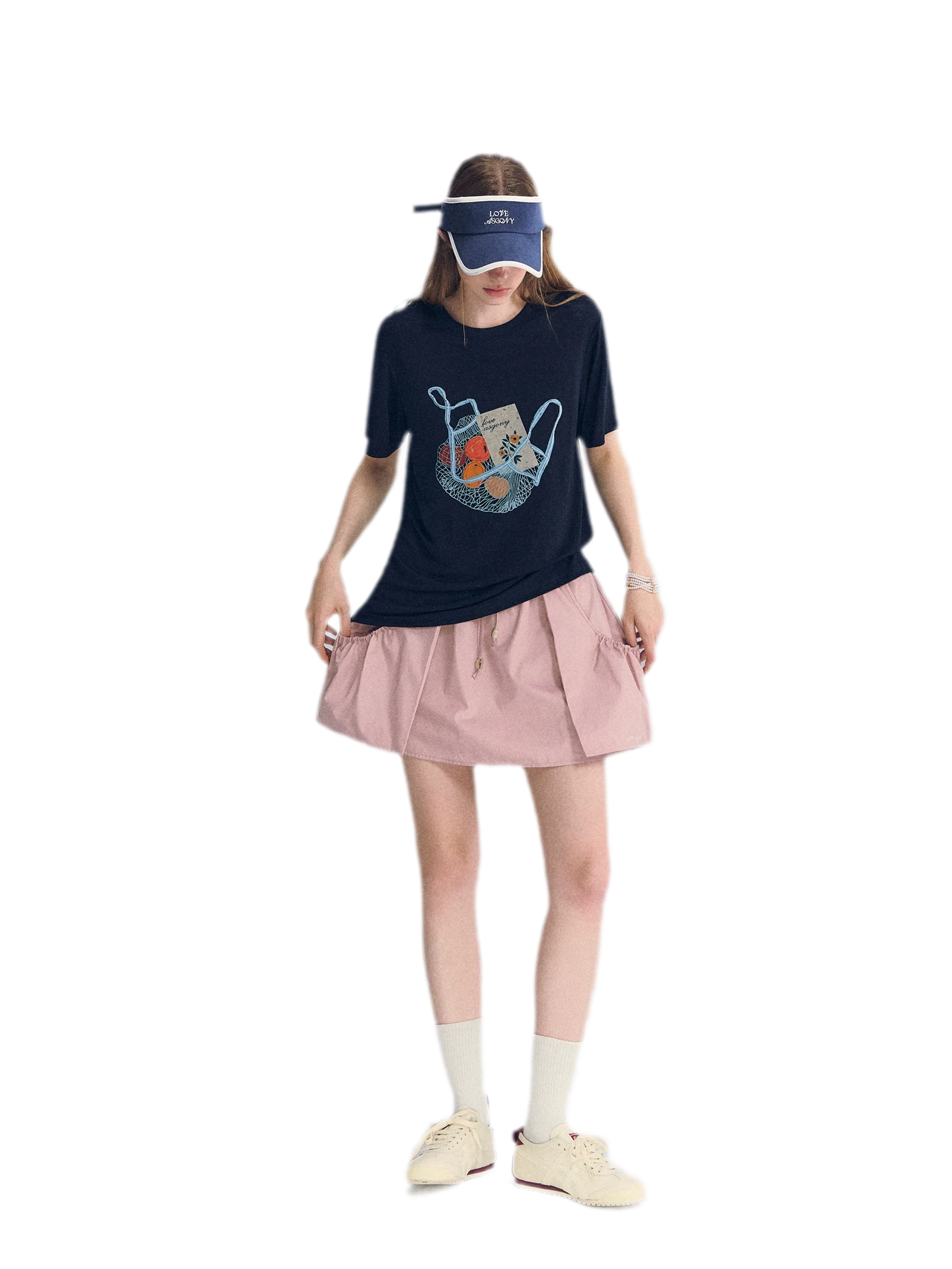 Fruit Embroidery Tee