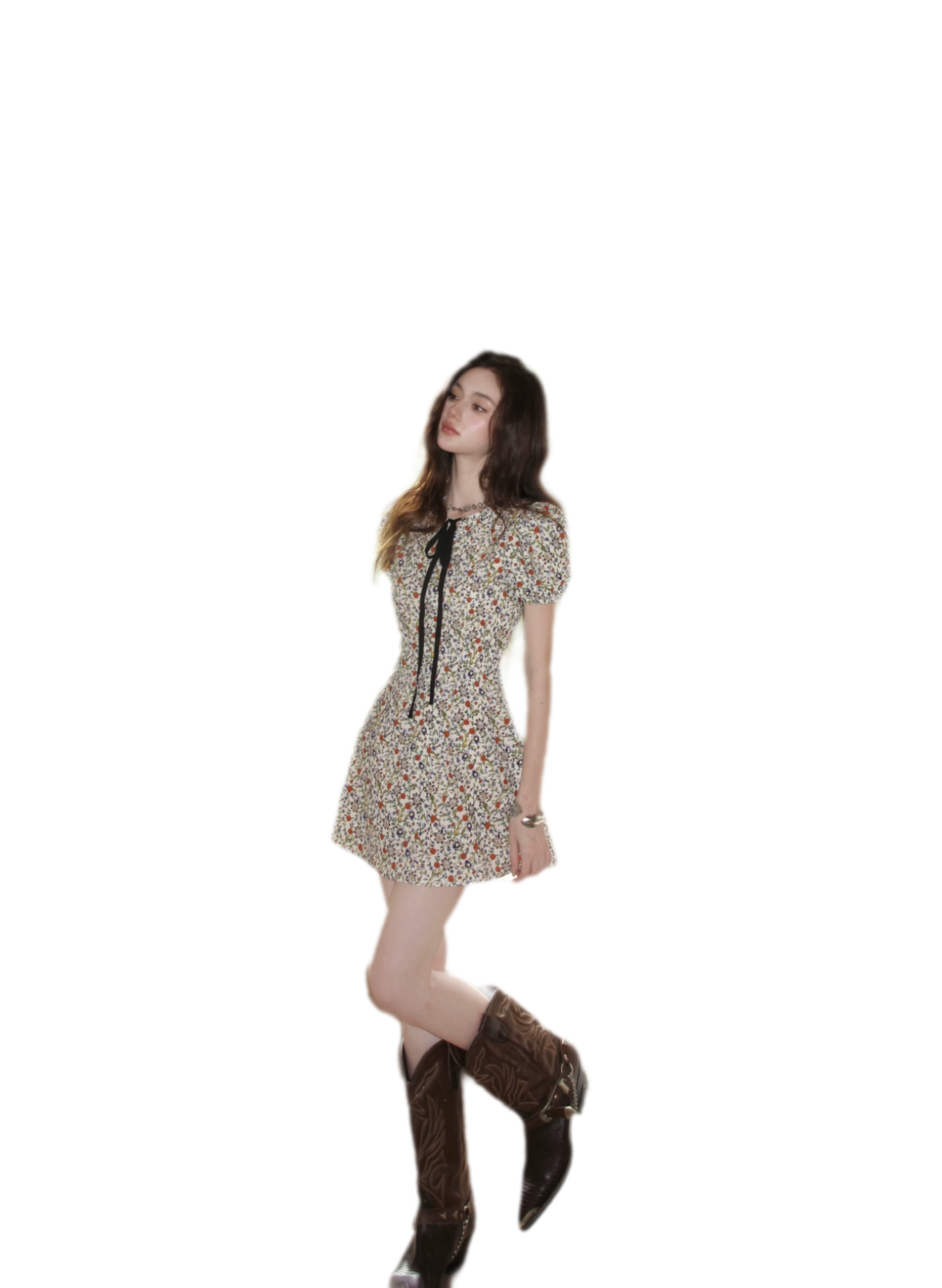 South Rose Cotton Dress