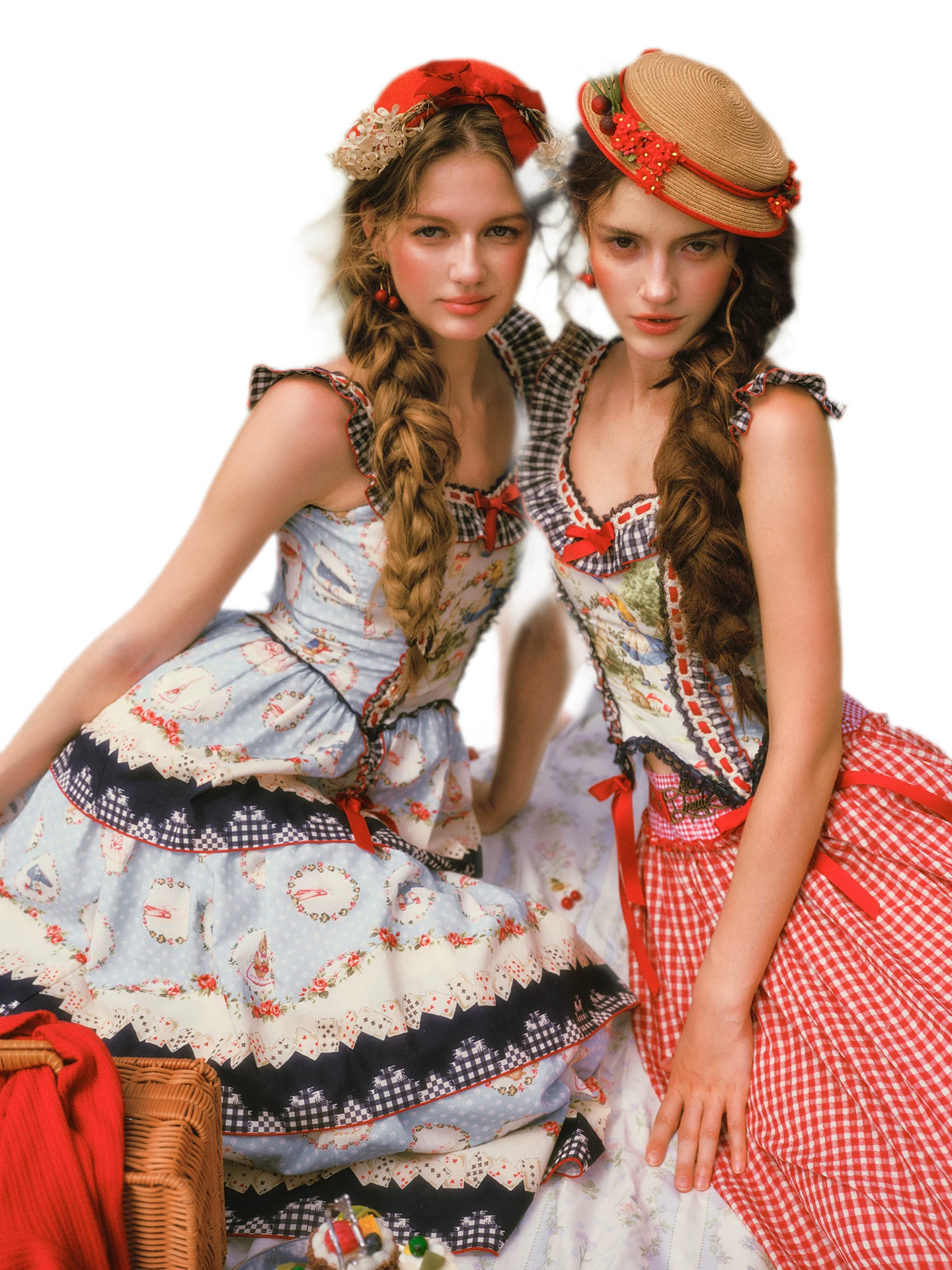 Printed Ruffle Tiered Dress