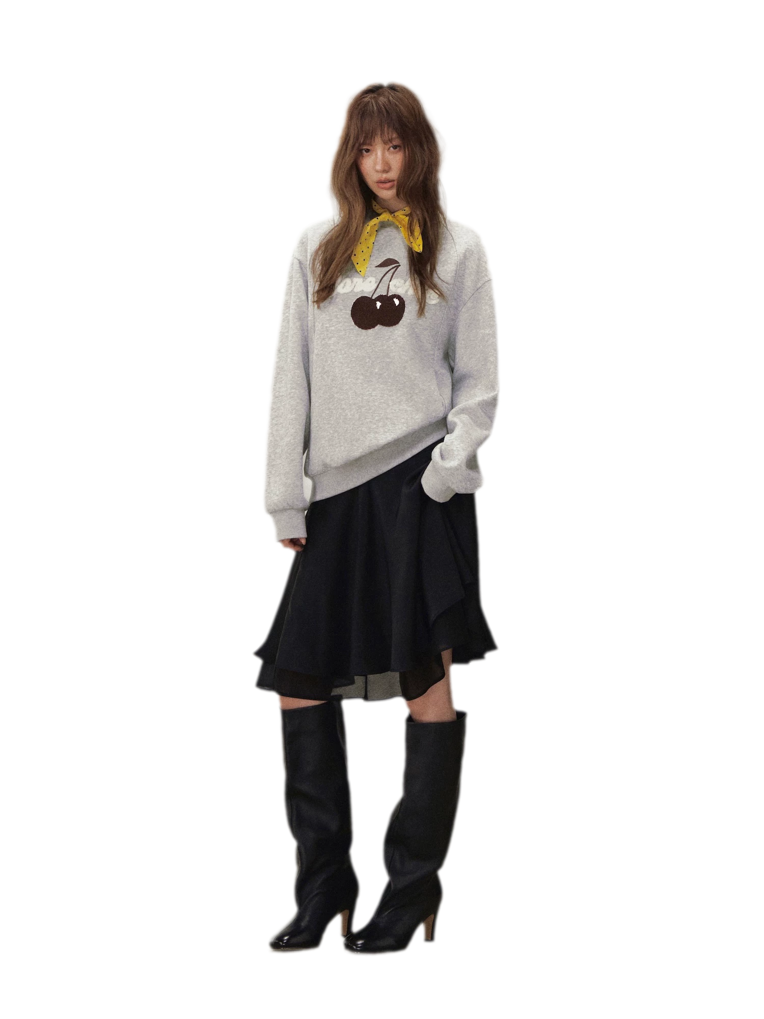 Cherry Letter Sweatshirt