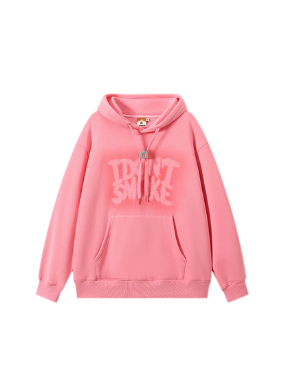 American Style Shadow Print Hoodie