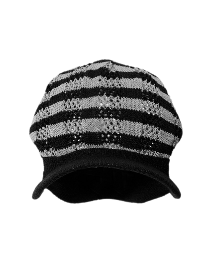 Washi Knit Short Brim Hat