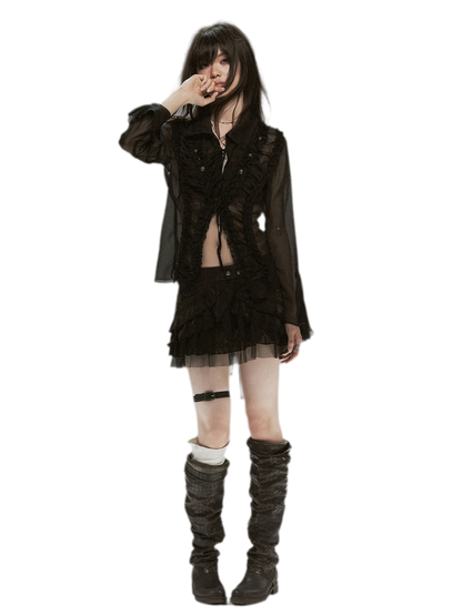 Palace Chiffon Lace Shirt