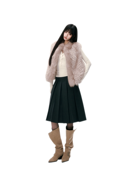 Finnish Fox Fur Vest