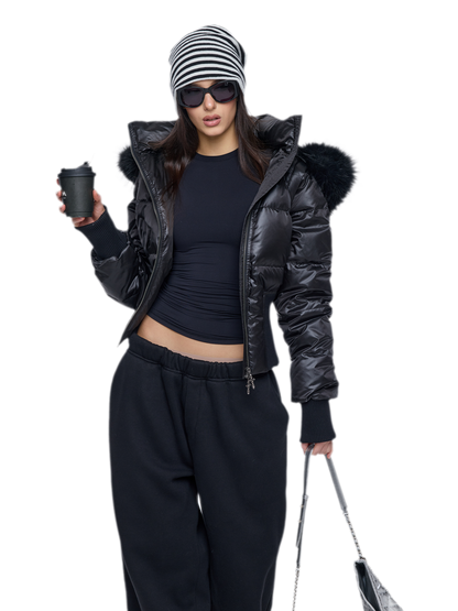Fur Hood Down Jacket
