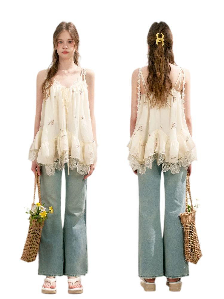 Lace Embroidered Camisole