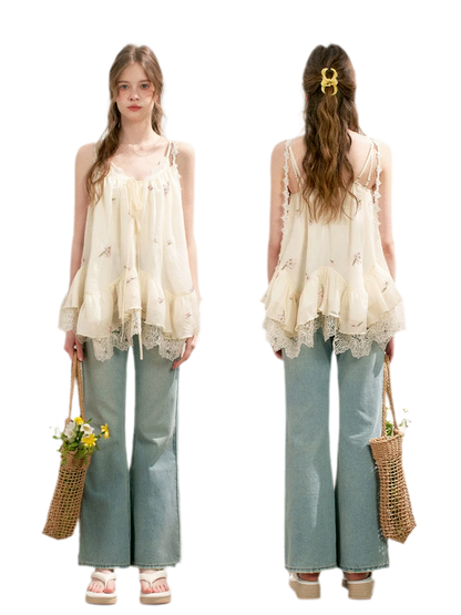 Lace Embroidered Camisole