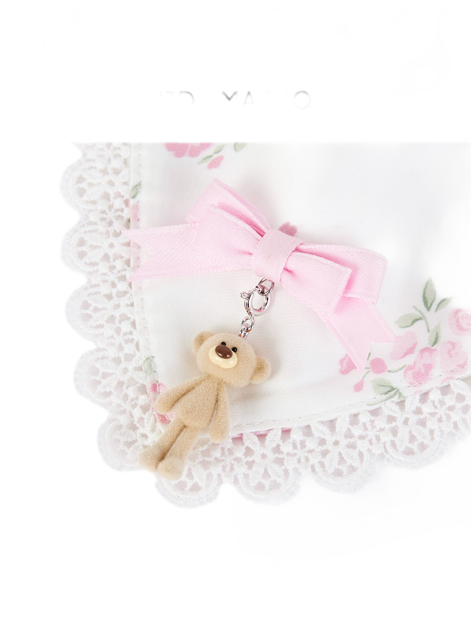 Floral Hanky Scrunchie
