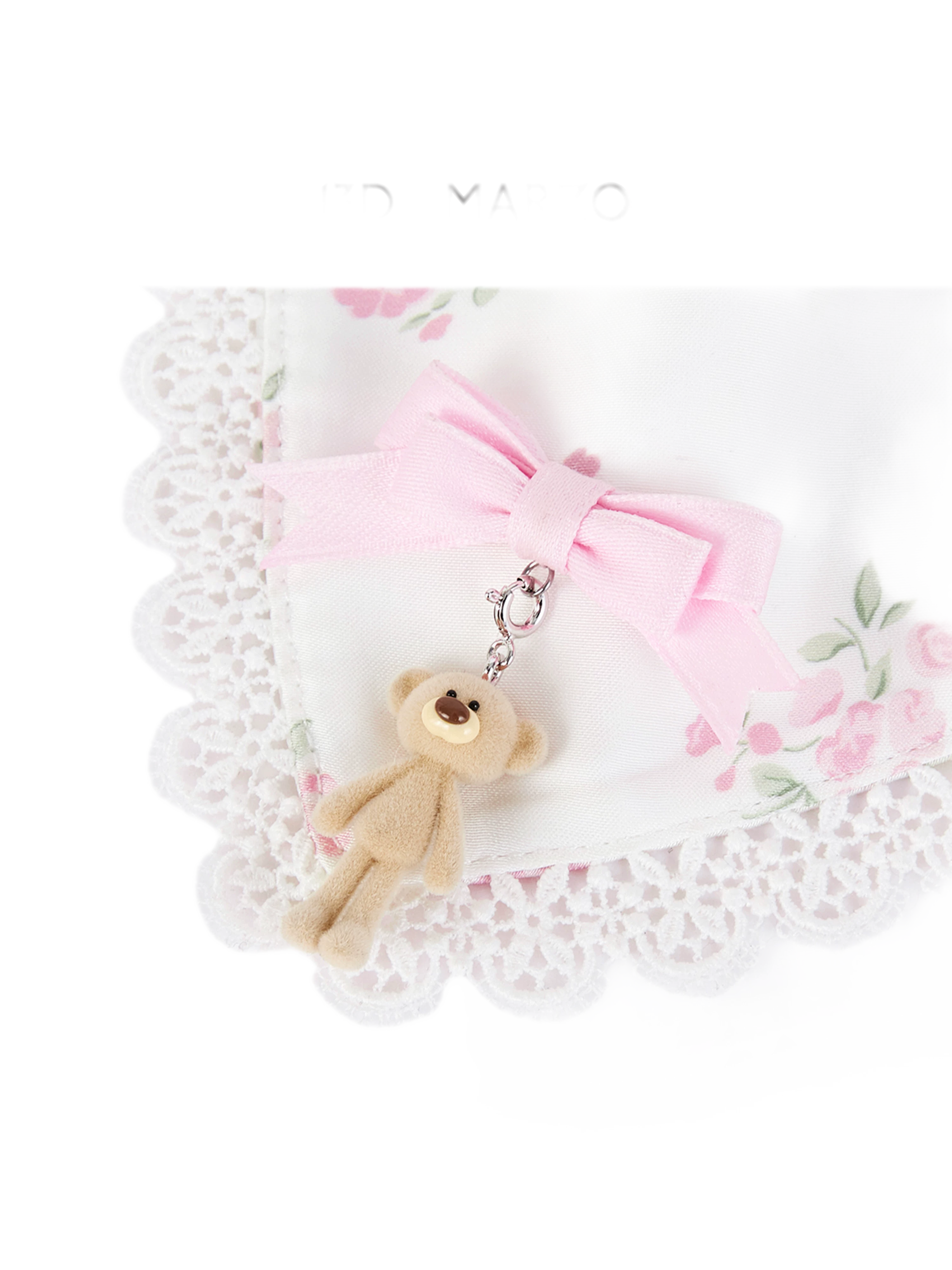 Floral Hanky Scrunchie