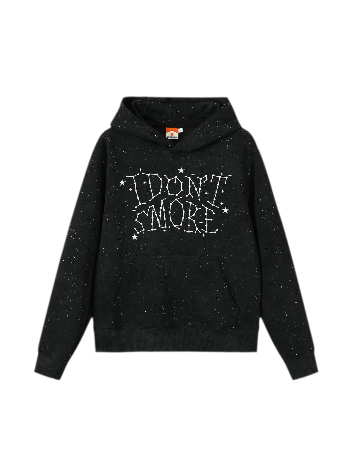 Starry Glitter Oversized Hoodie