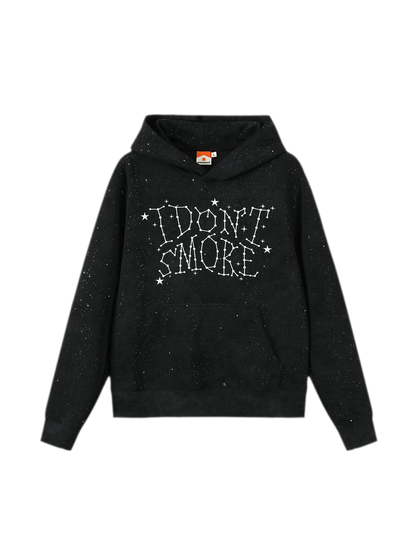 Starry Glitter Oversized Hoodie
