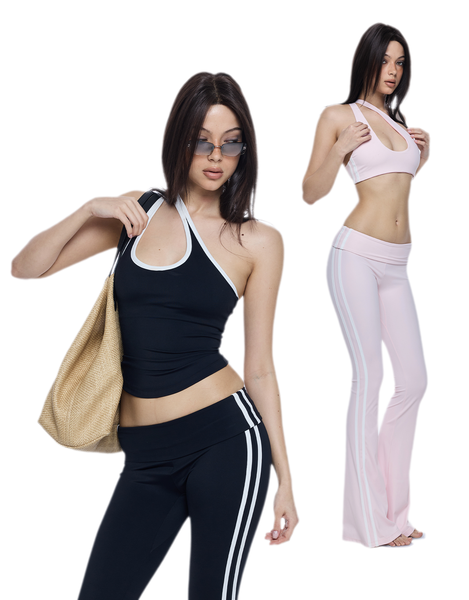 Stretch Cutout Sports Set