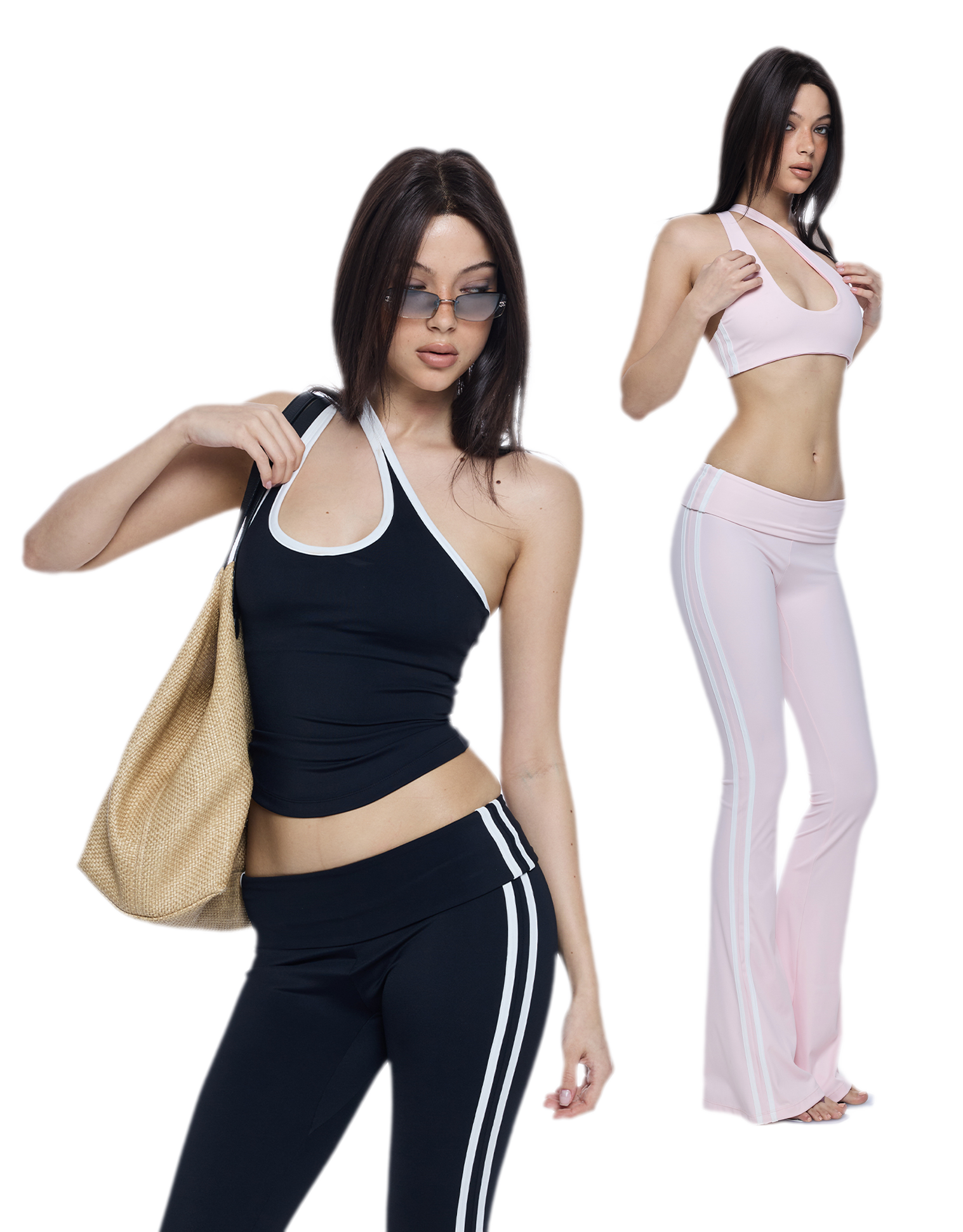 Stretch Cutout Sports Set