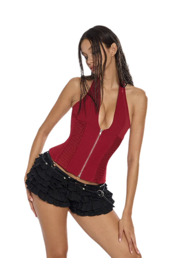 Ballet Layered Ruffle Shorts