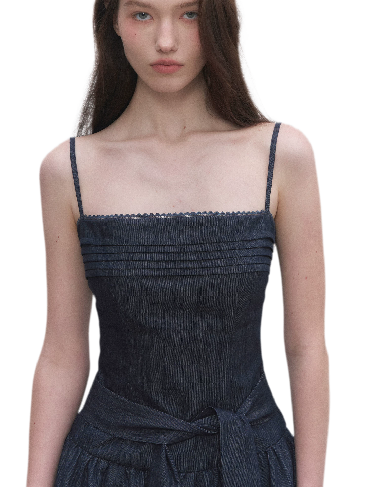 Tie Waist A-Line Dress