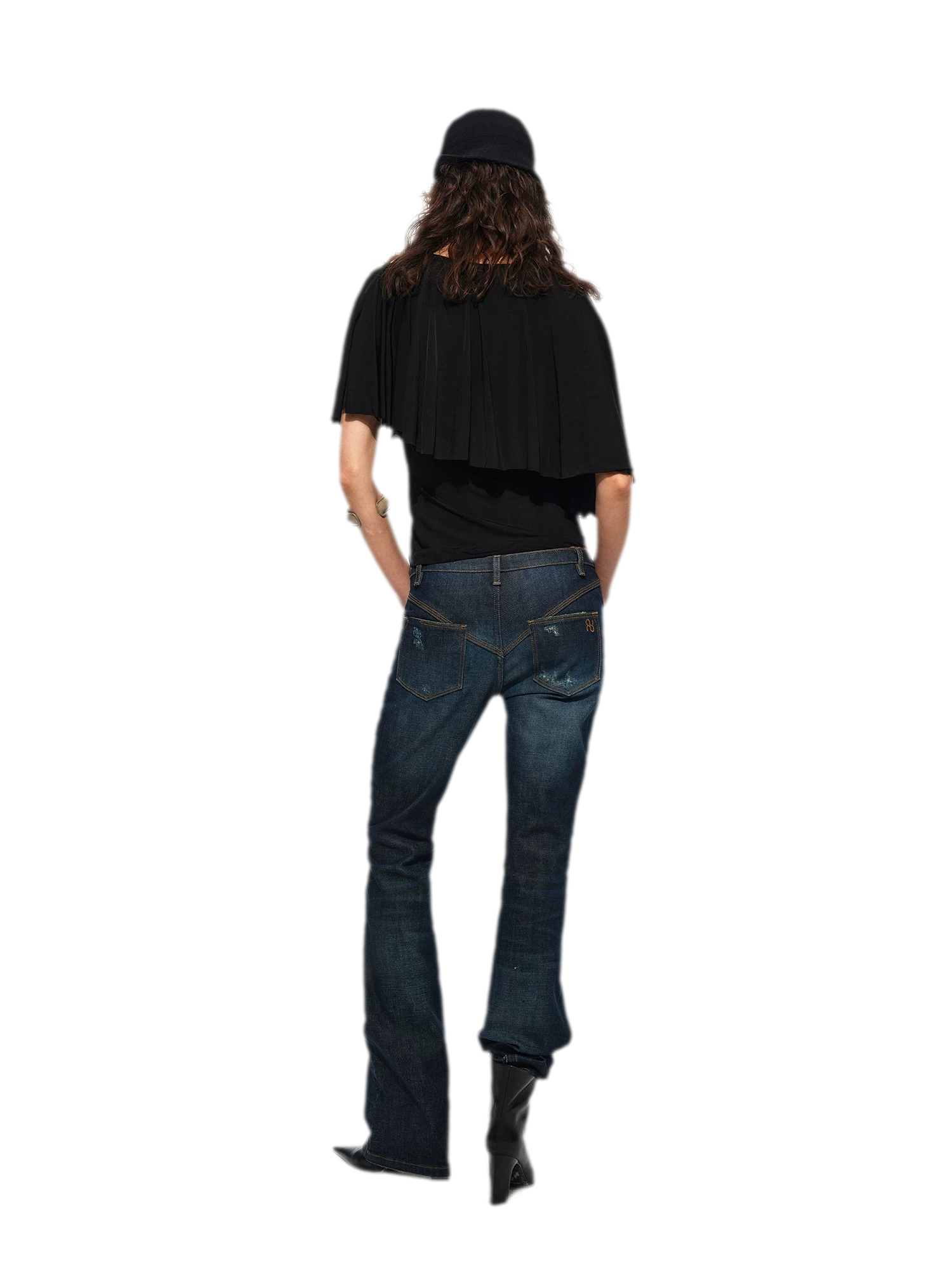 Cape Beaded Layered Tee