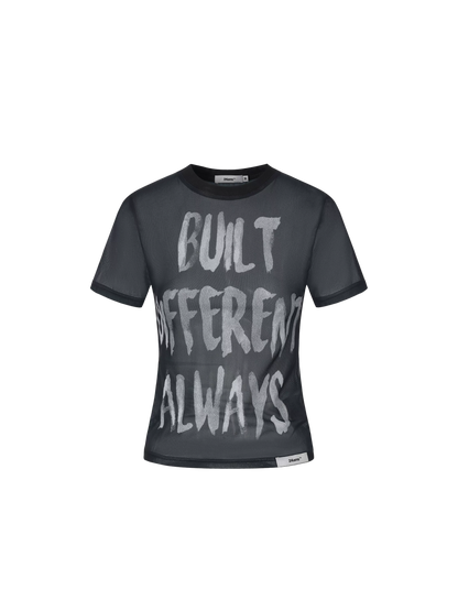 Street Style Breathable Mesh T-shirt
